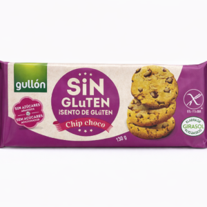 Gullón Cookies Chip Choco Sans Gluten – Sans Sucres Ajoutés (130 g)