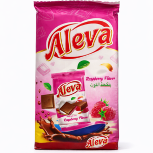 Aleva Chocolat Fourré – Saveurs Assorties (Amande, Banane, Orange, Framboise, Lait)