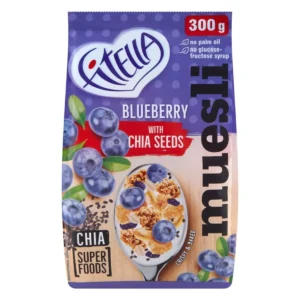 🫐 Muesli Fitella MyMuesli – Myrtille & Graines de Chia (300 g)