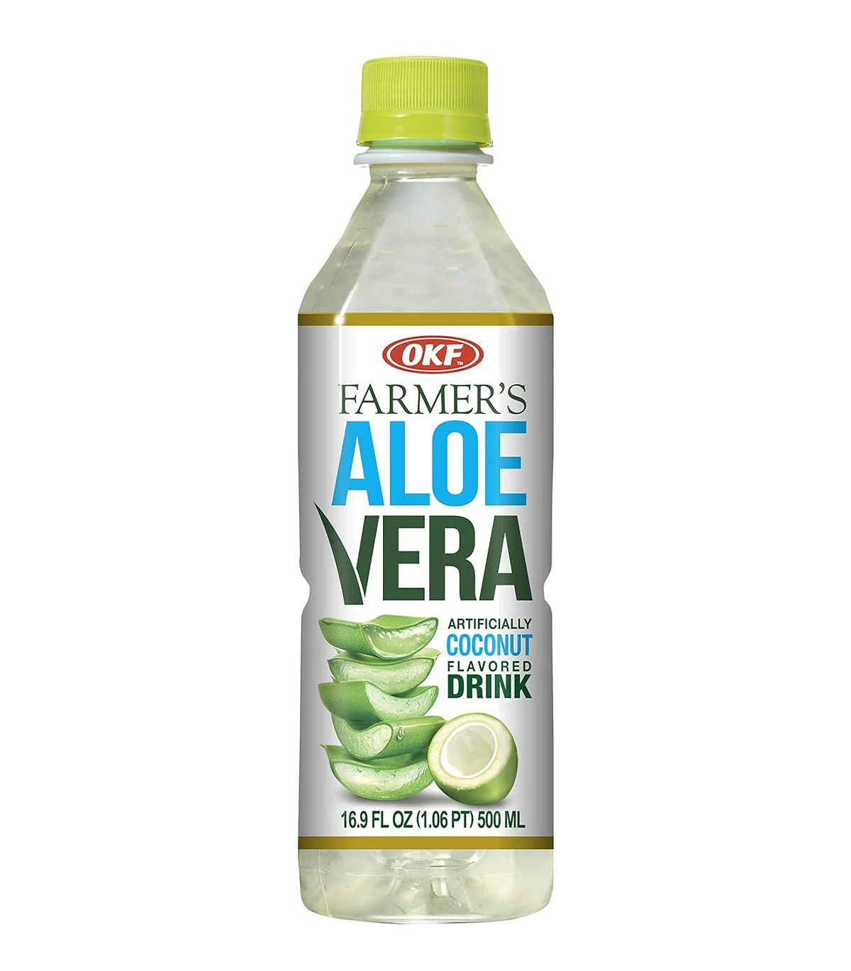 OKF Farmer’s Aloe Vera Drink 500ml – Boisson à l’Aloe Vera (Plusieurs Saveurs) - Image 4