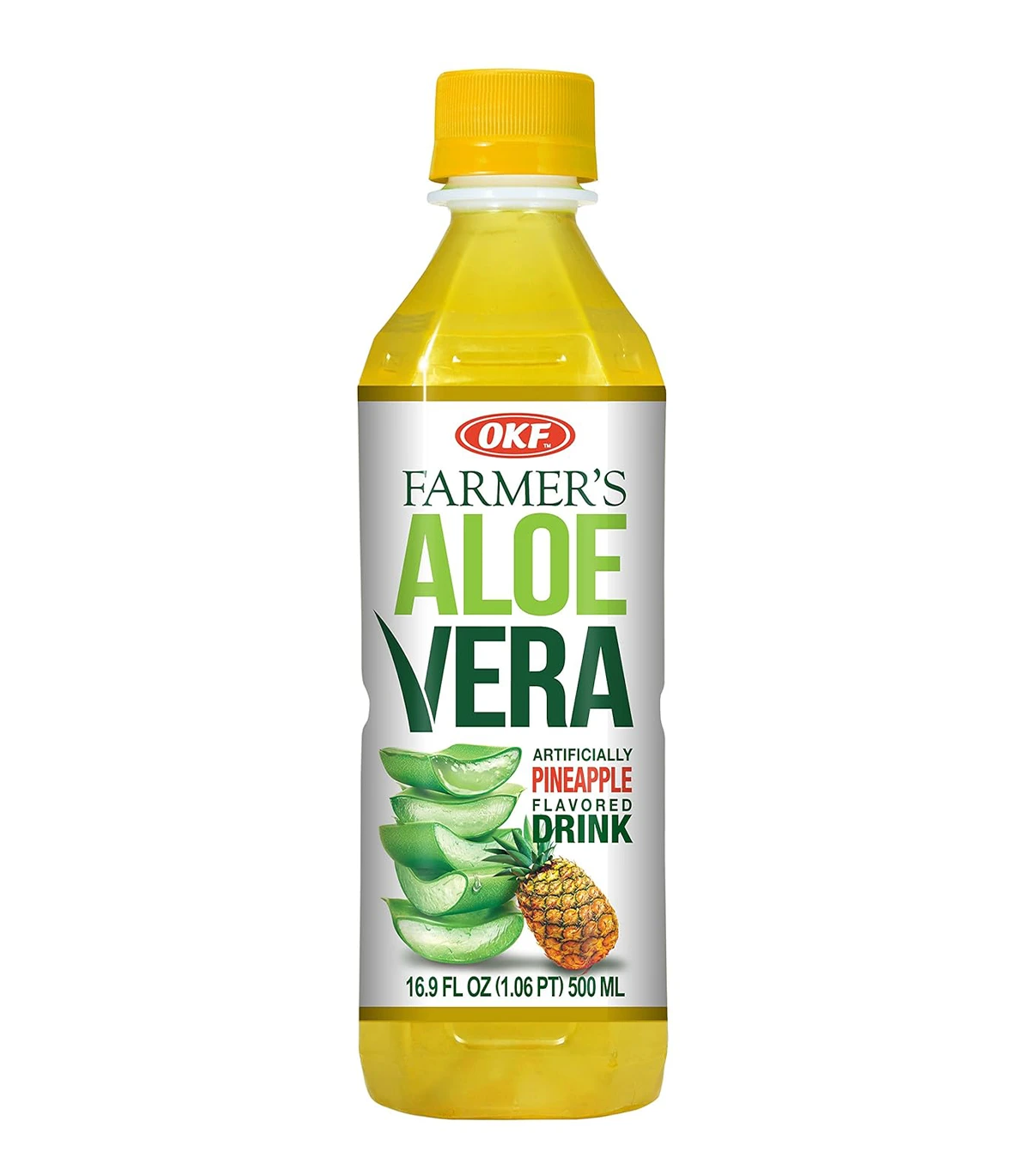 OKF Farmer’s Aloe Vera Drink 500ml – Boisson à l’Aloe Vera (Plusieurs Saveurs) - Image 7