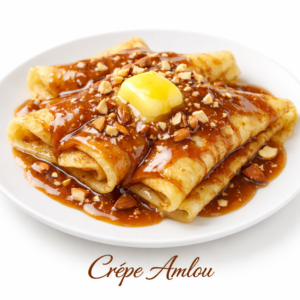 Crêpe à l’Amlou Traditionnel – Dessert Marocain Gourmand