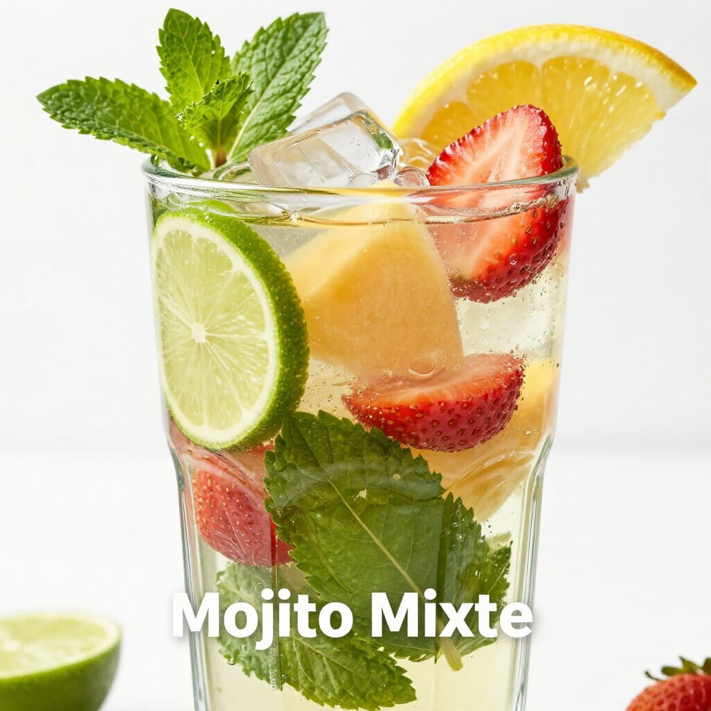 Mojito Mixte – Cocktail Fruité et Rafraîchissant