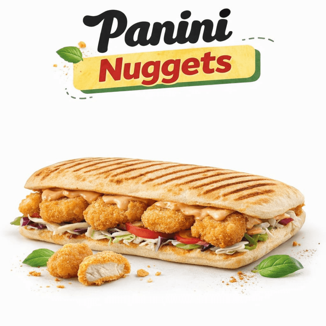 🥪 Panini Nuggets – Croustillant et Fondant à la Minute