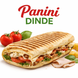 🥪 Panini Dinde – Saveur Légère et Gourmande