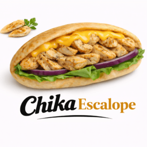 Chika Escalope – Sandwich Chaud, Croustillant & Fondant