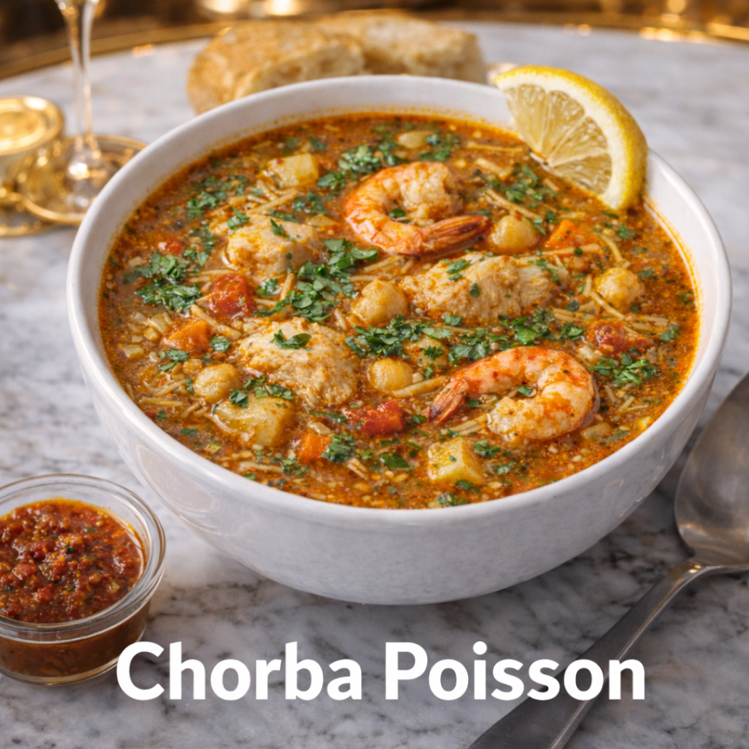Chorba de Poisson – Soupe Traditionnelle Savoureuse