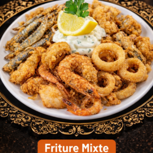 Friture Mixte de Poissons & Fruits de Mer – Fraîche, Croustillante et Savoureuse