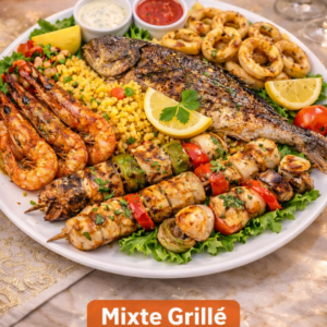 Mixte Grillé de Poisson Frais – Fruits de Mer Grillés | La Bonne Friture