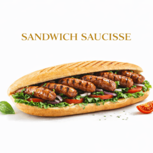 Sandwich Saucisse – Sandwich Chaud et Savoureux