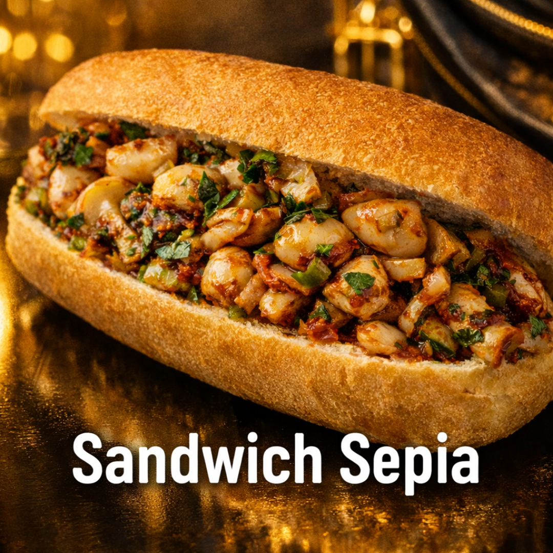 Sandwich Sepia Frais – Sandwich de Seiche Grillée | La Bonne Friture