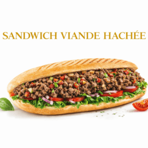 Sandwich Viande Hachée – Sandwich Savoureux et Généreux