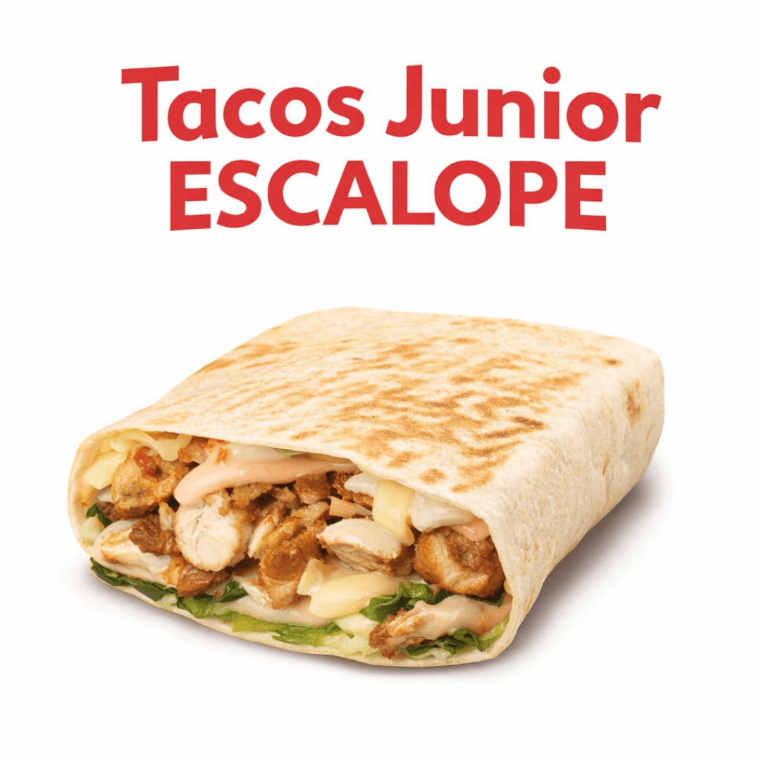 🌯 Tacos Junior Escalope – Petit Format, Saveur Gourmande