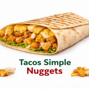 Tacos Simple Nuggets – Tacos Croustillant et Gourmand