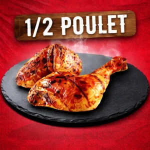 1/2 Poulet Grillé Savoureux | CRUSTY Agadir