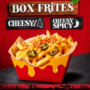 Box Frites Fromage – Cheesy & Cheesy Spicy | Frites au Fromage Fondant
