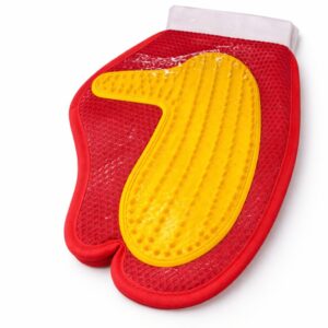 Gant de toilettage pour chien et chat | Brosse anti-poils | YOURI E-MARKET Agadir