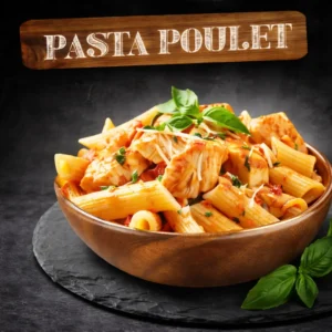 Pasta Poulet à Agadir | Pâtes Penne au Poulet et Poivrons – Crusty Agadir