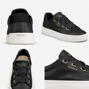 Baskets Femme Noires Élégantes – Sneakers Premium Chic & Confort | YOURI E-MARKET Agadir