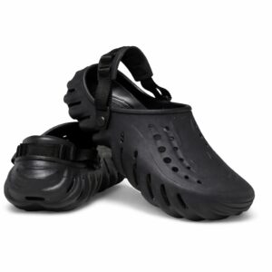 Crocs Unisexe Noir – Sabots Confortables Antidérapants & Respirants