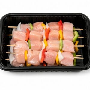 Brochettes de Poulet Frais  – Qualité Boucherie | Prêtes à Cuire