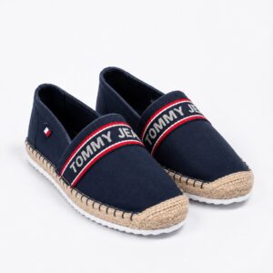 Espadrilles Tommy Jeans Bleu Marine Homme – Chaussures Casual Été Confortables