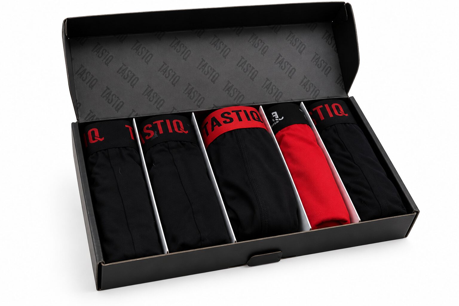Premium Men’s Boxer Set – 5 Pack Cotton Underwear Gift Box - Image 2