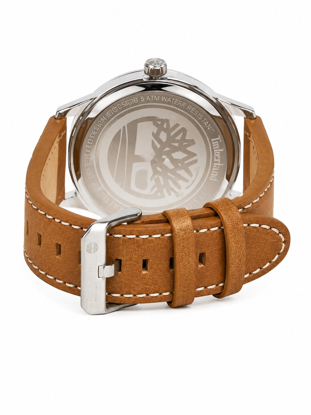 Montre Timberland Homme – Bracelet Cuir Marron & Cadran Bleu - Image 2