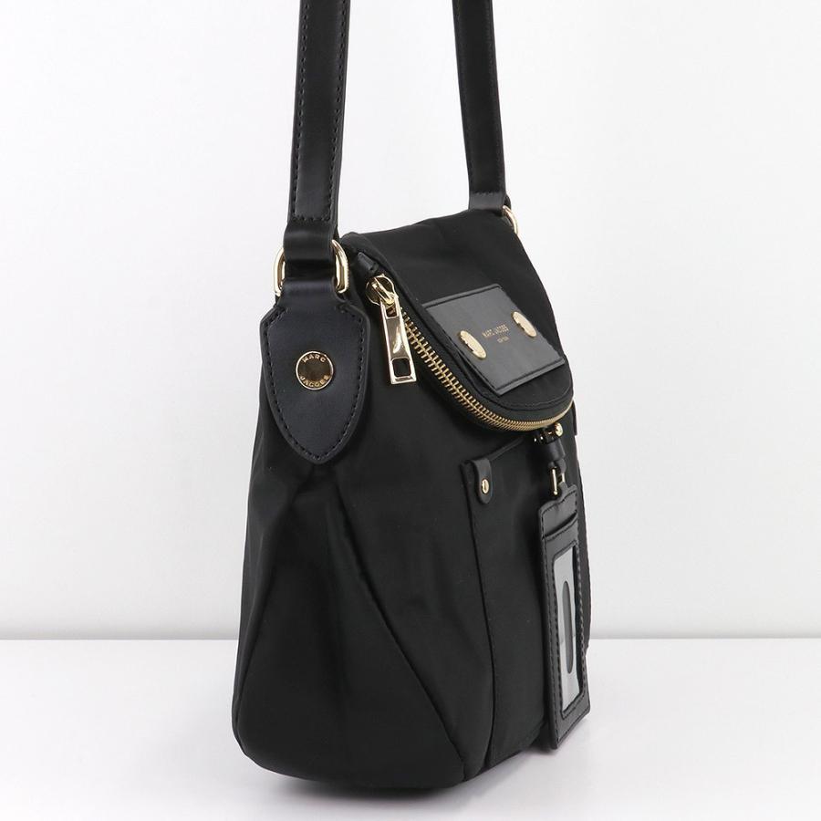 Sac à main Marc Jacobs noir élégant – Sac femme luxe avec finitions dorées - Image 2