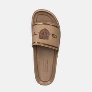 Claquettes Homme Beige Confortables – Sandales Slides Casual Antidérapantes
